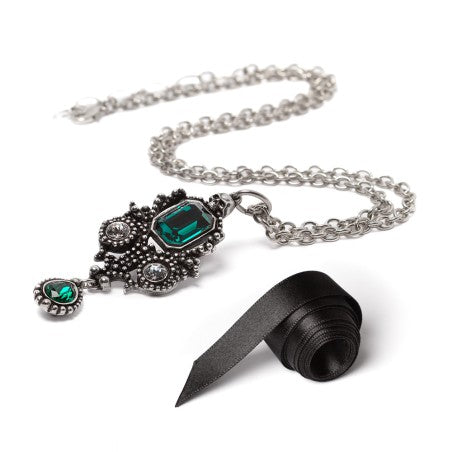Alchemy Gothic Necklace Lost Jewels of Paris Saint-Germain Crystal - QHA UK