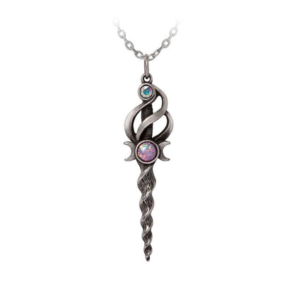 Alchemy Gothic Pendant Lunacorn Wand - QHA UK
