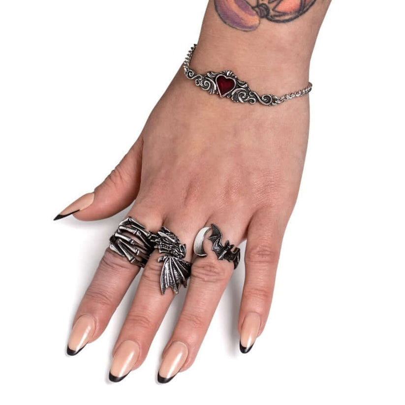 Alchemy Gothic Ring Lunatious - QHA UK