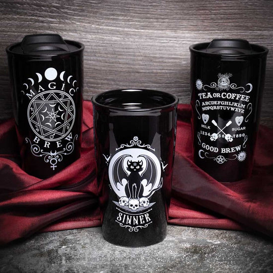 Alchemy Gothic Mug Magic Brew Ceramic Travel - QHA UK