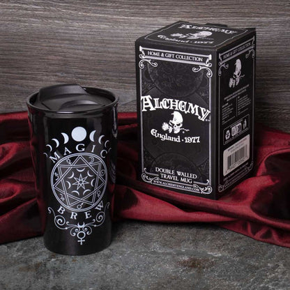 Alchemy Gothic Mug Magic Brew Ceramic Travel - QHA UK