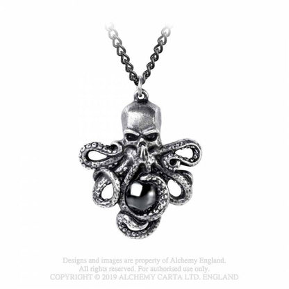 Alchemy Gothic Necklace Mammon of the Deep Pendant - QHA UK