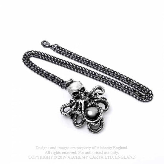 Alchemy Gothic Necklace Mammon of the Deep Pendant - QHA UK