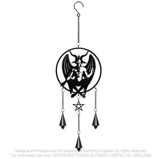 Alchemy Gothic Hanging Decoration Personal Baphomet - QHA UK