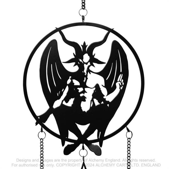 Alchemy Gothic Hanging Decoration Personal Baphomet - QHA UK