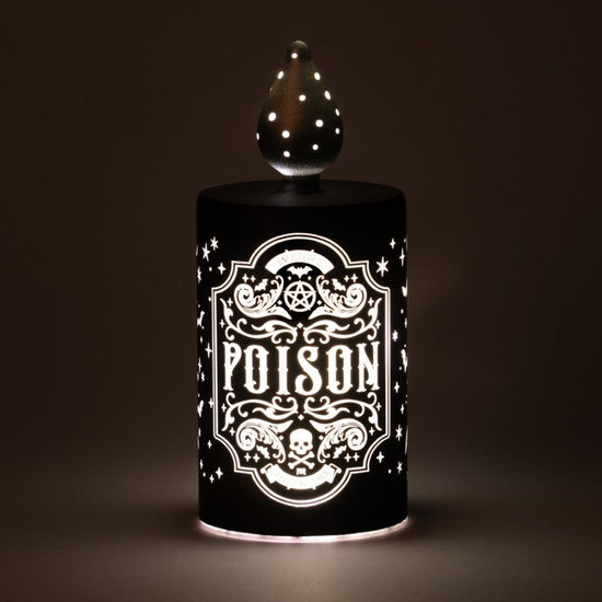 Alchemy Gothic Table Lamp Poison Flame - QHA UK