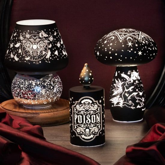 Alchemy Gothic Table Lamp Poison Flame - QHA UK