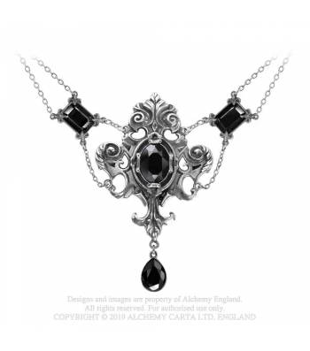 Alchemy Gothic Necklace Queen of the Night - QHA UK