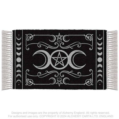 Alchemy Gothic Rug Triple Moon - QHA UK