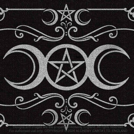Alchemy Gothic Rug Triple Moon - QHA UK