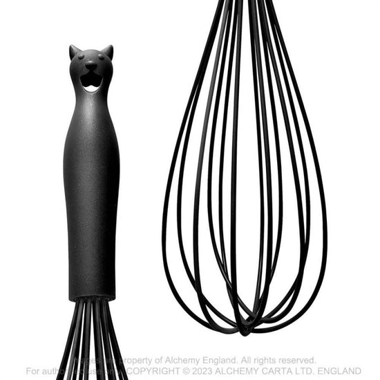 Alchemy Gothic Whisk Silicone Black Cat - QHA UK