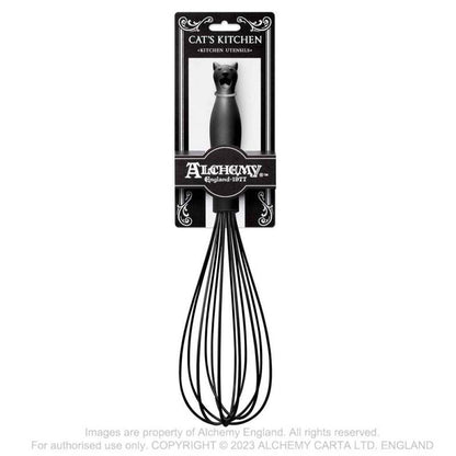 Alchemy Gothic Whisk Silicone Black Cat - QHA UK