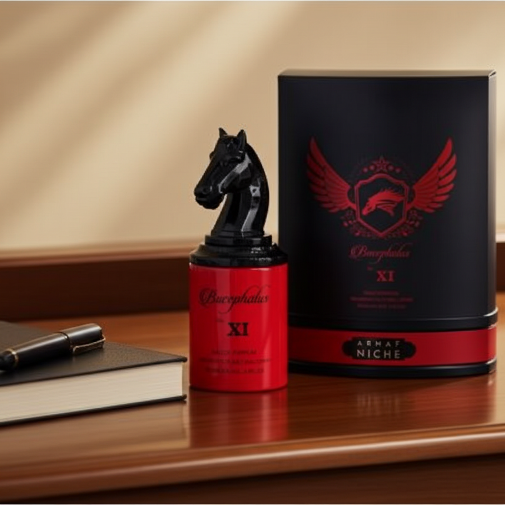 Armaf Bucephalus No XI EDP 100ml Mens Woody Floral Musk Fragrance - QHA UK