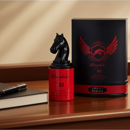 Armaf Bucephalus No XI EDP 100ml Mens Woody Floral Musk Fragrance - QHA UK