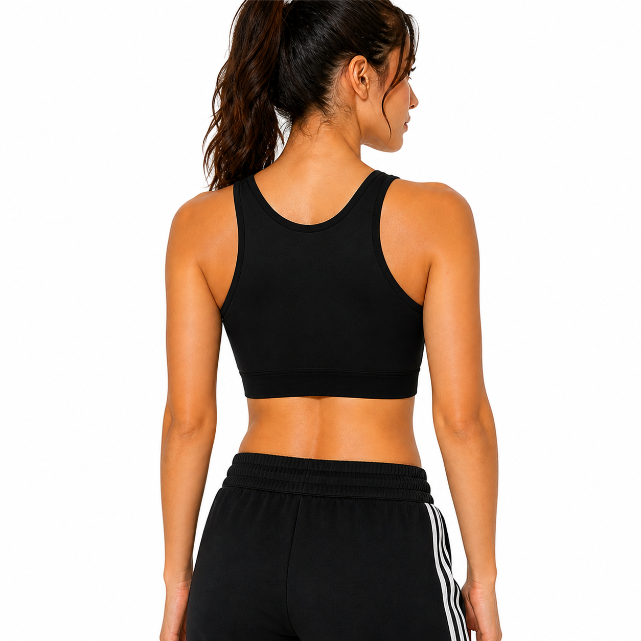 Adidas Originals Trefoil Colour Block Bra Top AY9450 Retro Crop - QHA UK
