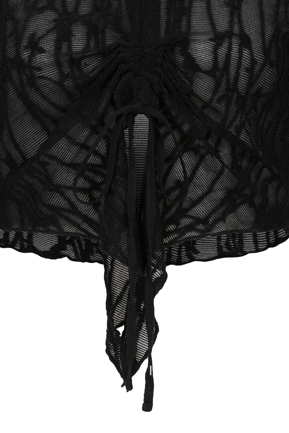 Banned Apparel Women's Gothic Blouse Abyssia Lace Top UK 8-18 - QHA UK