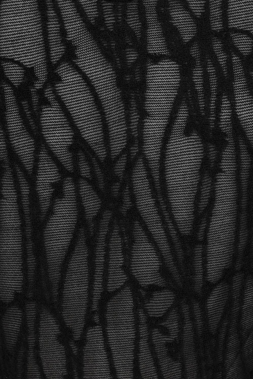 Banned Apparel Women's Gothic Blouse Abyssia Lace Top UK 8-18 - QHA UK