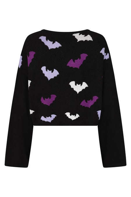 Banned Apparel Women's Jumper Batty Babe UK 10-22 - QHA UK