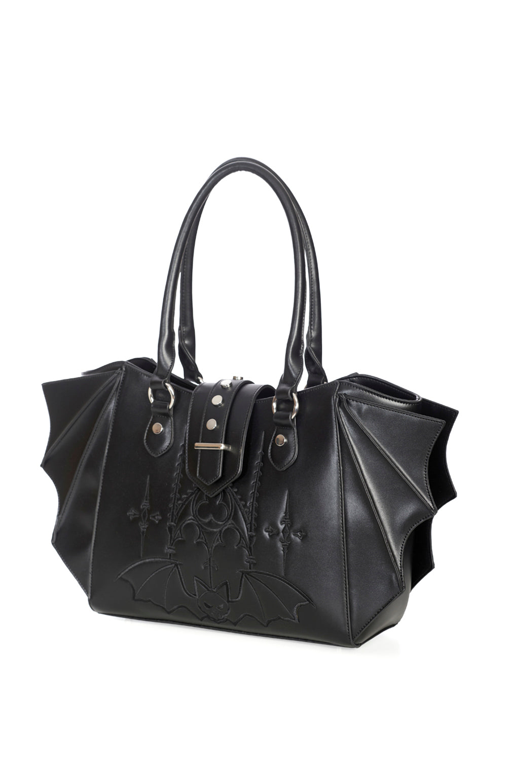 Banned Apparel Tote Bag Black Bat - QHA UK