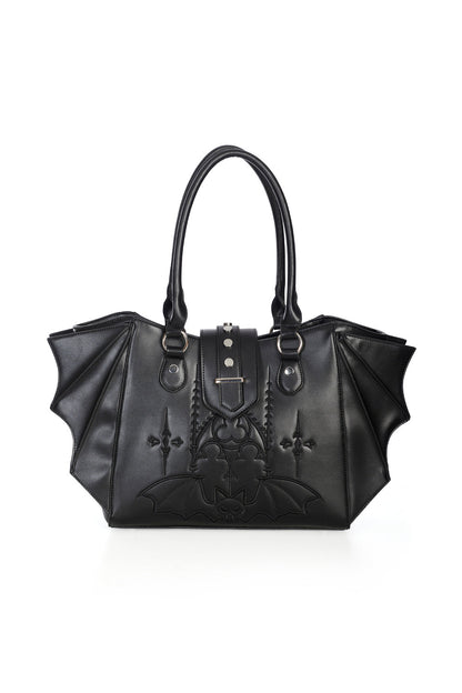 Banned Apparel Tote Bag Black Bat - QHA UK