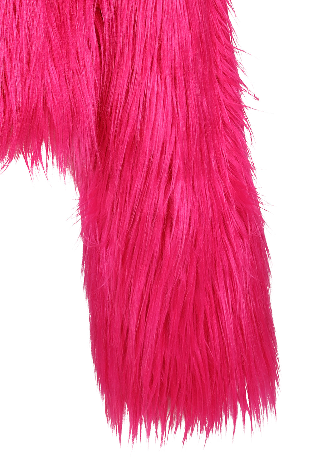 Banned Apparel Vest Top Glacia Hot Pink Faux Fur Jacket UK 8-18 - QHA UK
