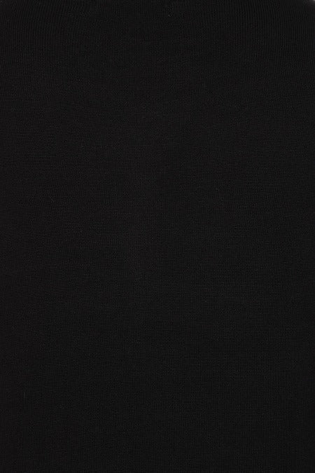 Banned Apparel Women's Gothic Jumper Dress Black Oversized Knit - QHA UK