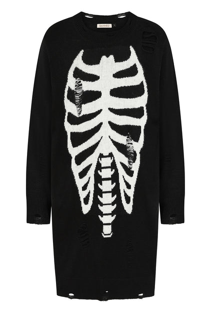 Banned Apparel Women's Dress Melinoe Knit UK 10-16 - QHA UK