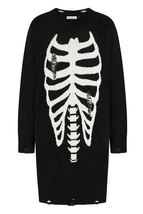 Banned Apparel Women's Dress Melinoe Knit UK 10-16 - QHA UK