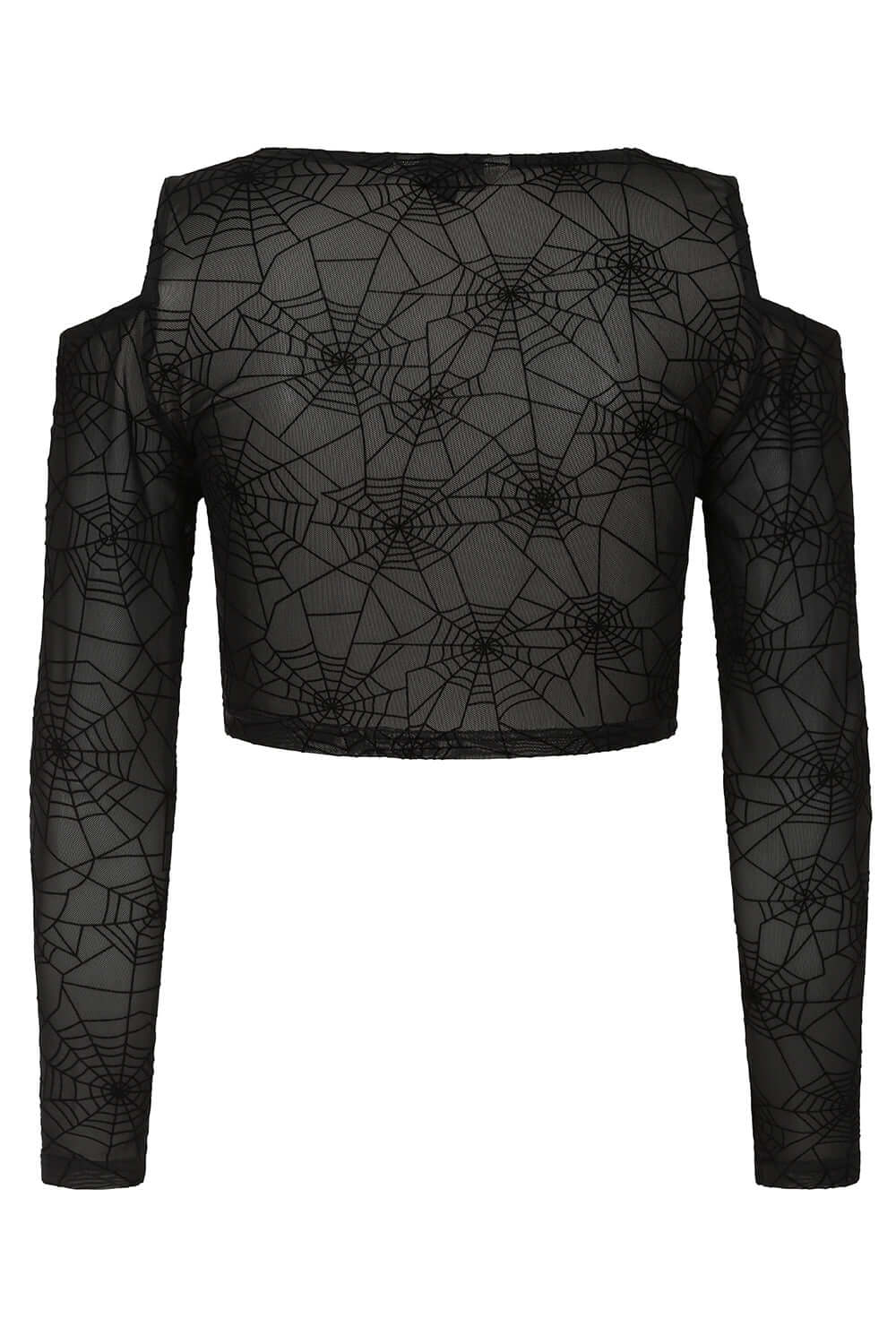 Banned Apparel Mesh Top Seraphina Black UK 8-18 - QHA UK