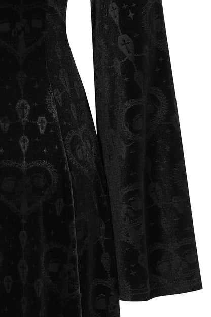 Banned Apparel Victorian Dress Lucinda Lace Black UK 8-18 - QHA UK