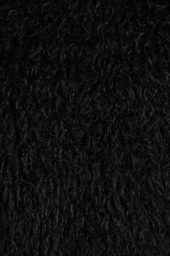 Bomber Jacket Banned Zafira Black Faux Fur Cropped UK 8-18 - QHA UK