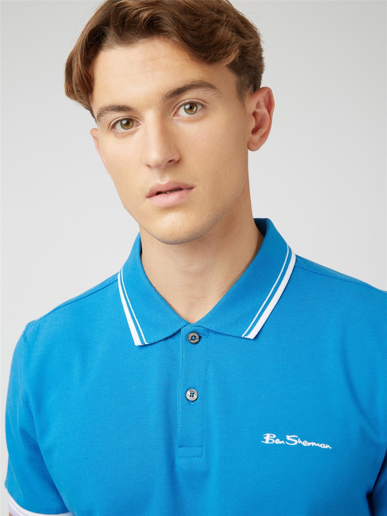 Ben Sherman Men's Signature Polo (59310) 2XL to 5XL, 8 Colours | Premi - QHA UK