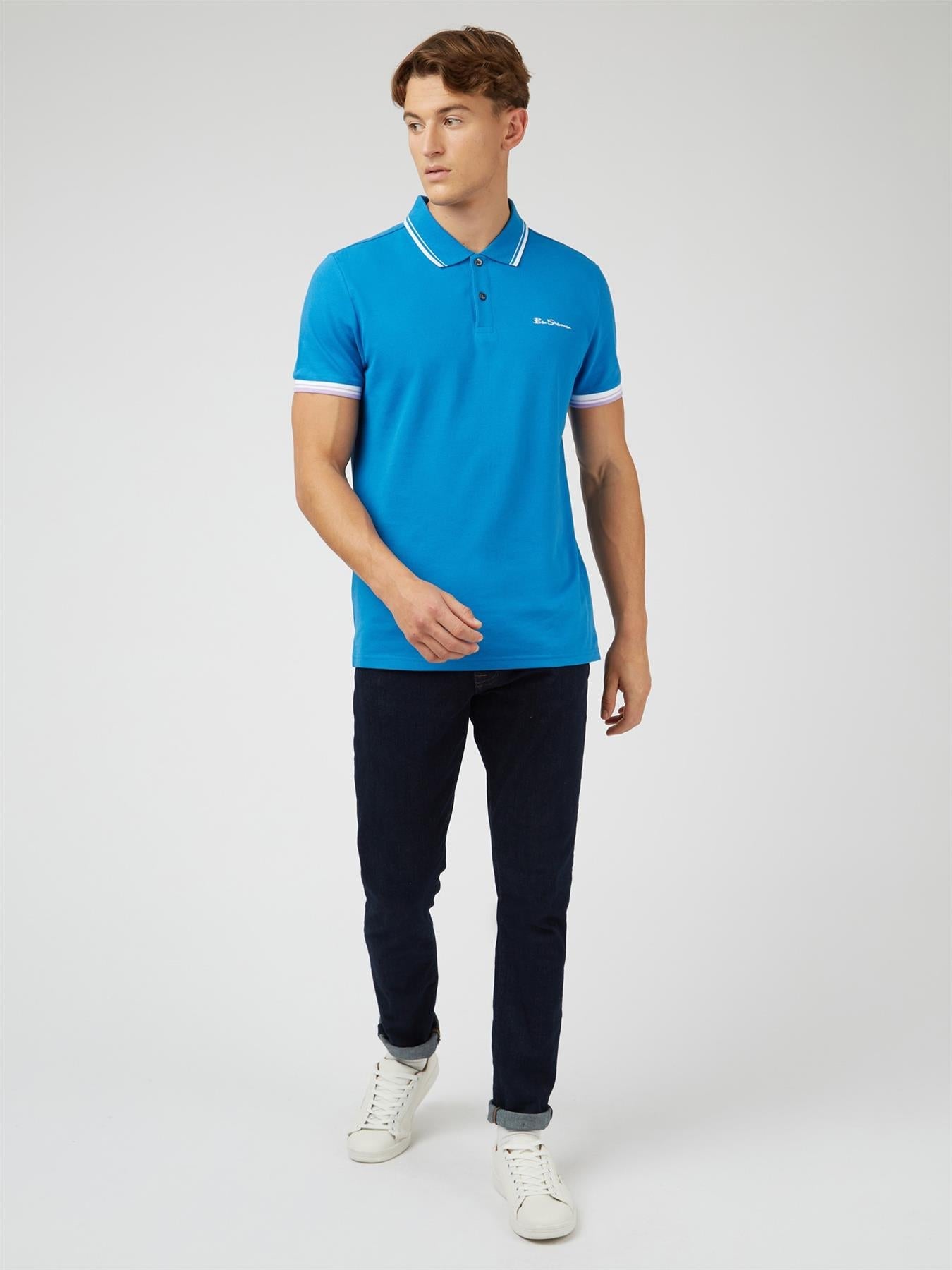 Ben Sherman Men's Signature Polo (59310) 2XL to 5XL, 8 Colours | Premi - QHA UK