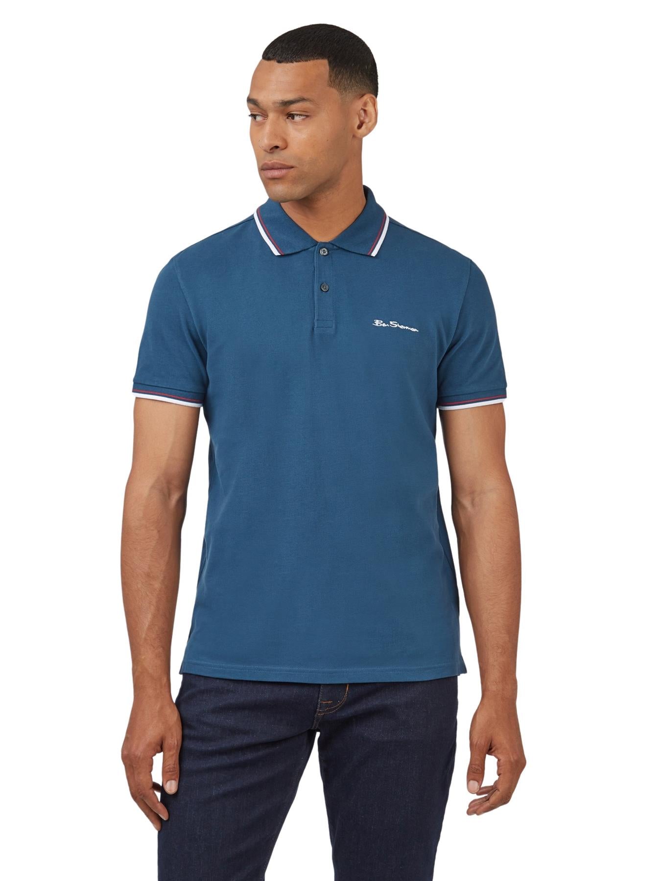 Ben Sherman Men's Signature Polo (59310) 2XL to 5XL, 8 Colours | Premi - QHA UK