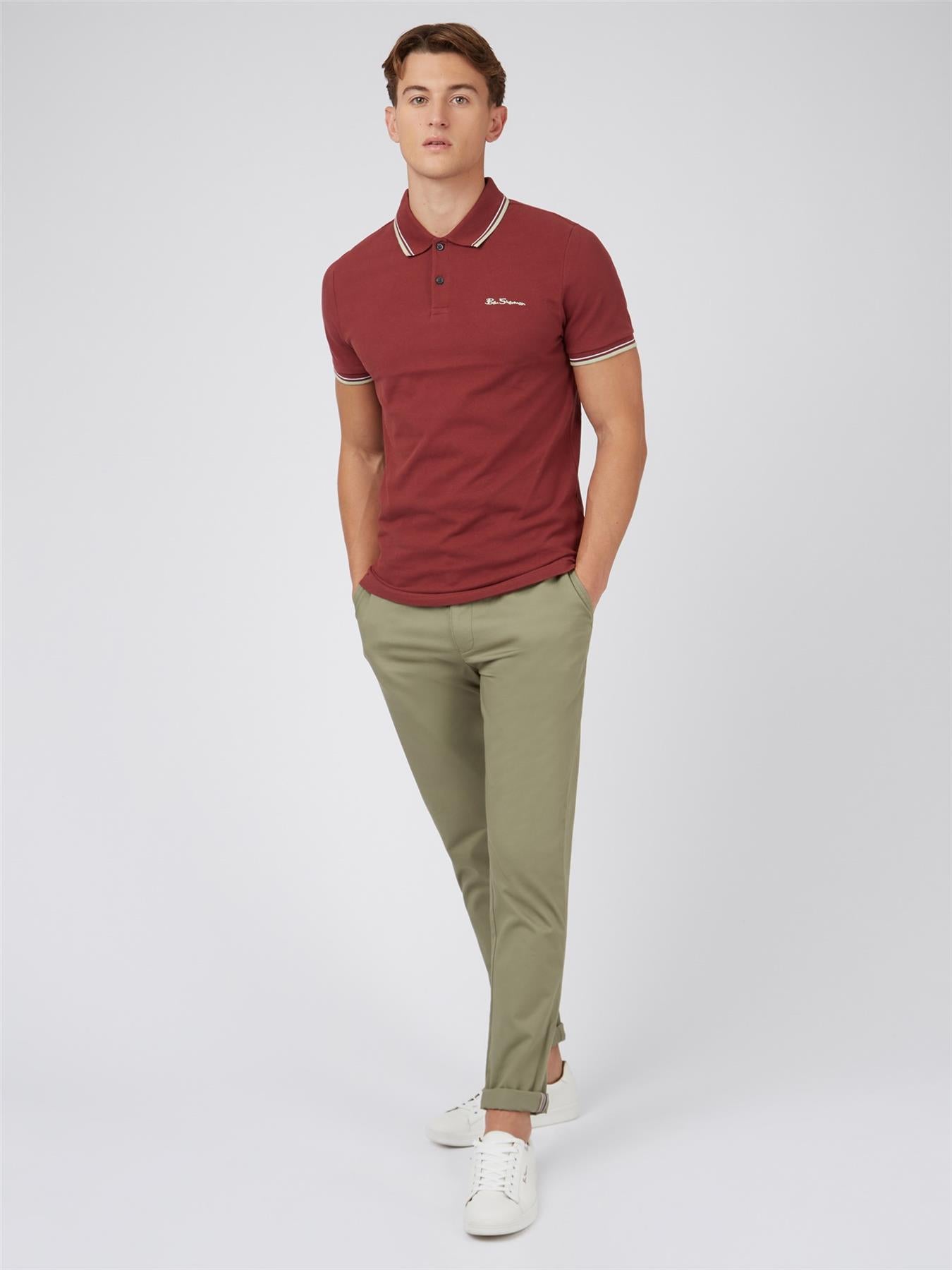 Ben Sherman Men's Signature Polo (59310) 2XL to 5XL, 8 Colours | Premi - QHA UK