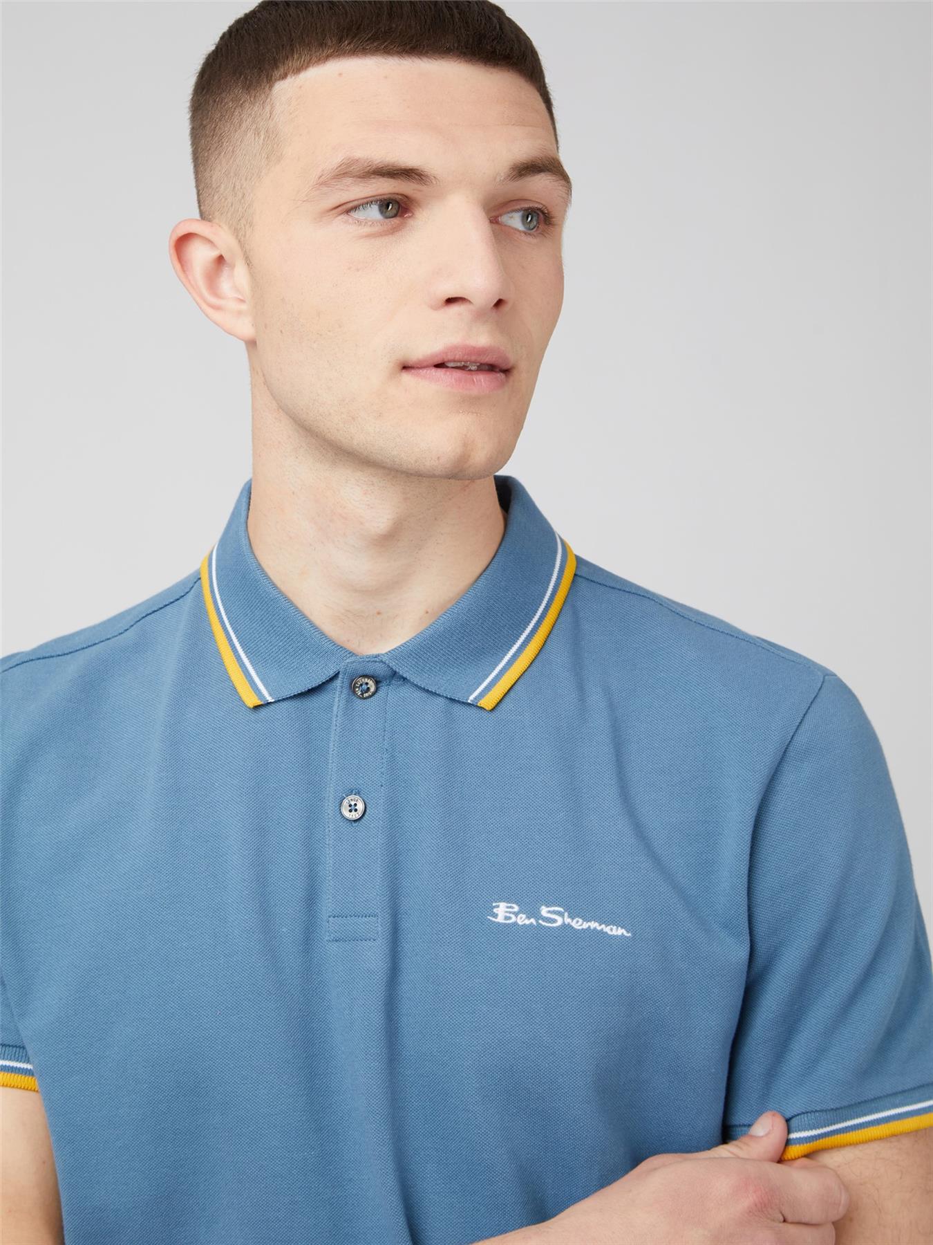 Ben Sherman Men's Signature Polo (59310) 2XL to 5XL, 8 Colours | Premi - QHA UK