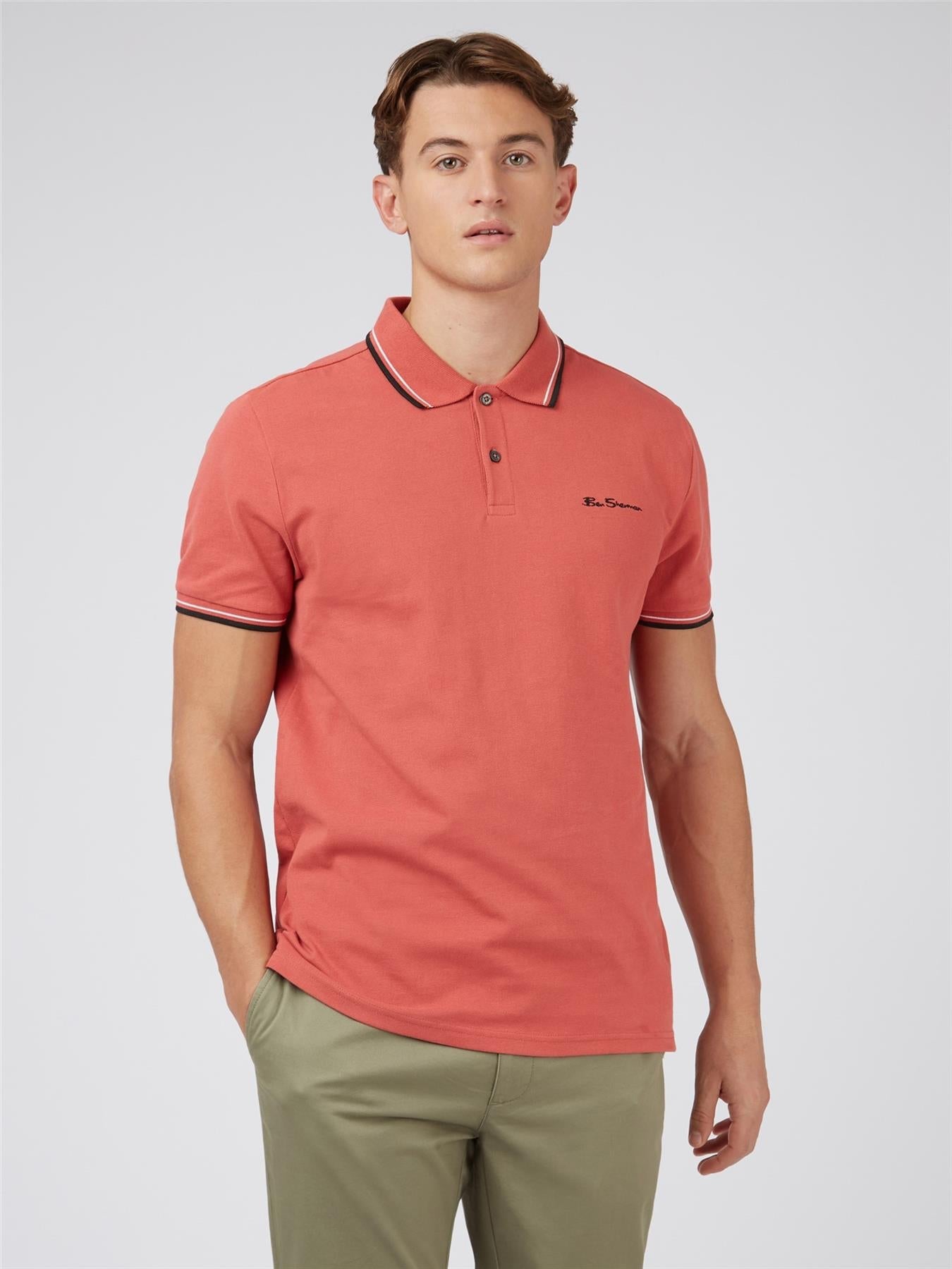Ben Sherman Men's Signature Polo (59310) 2XL to 5XL, 8 Colours | Premi - QHA UK