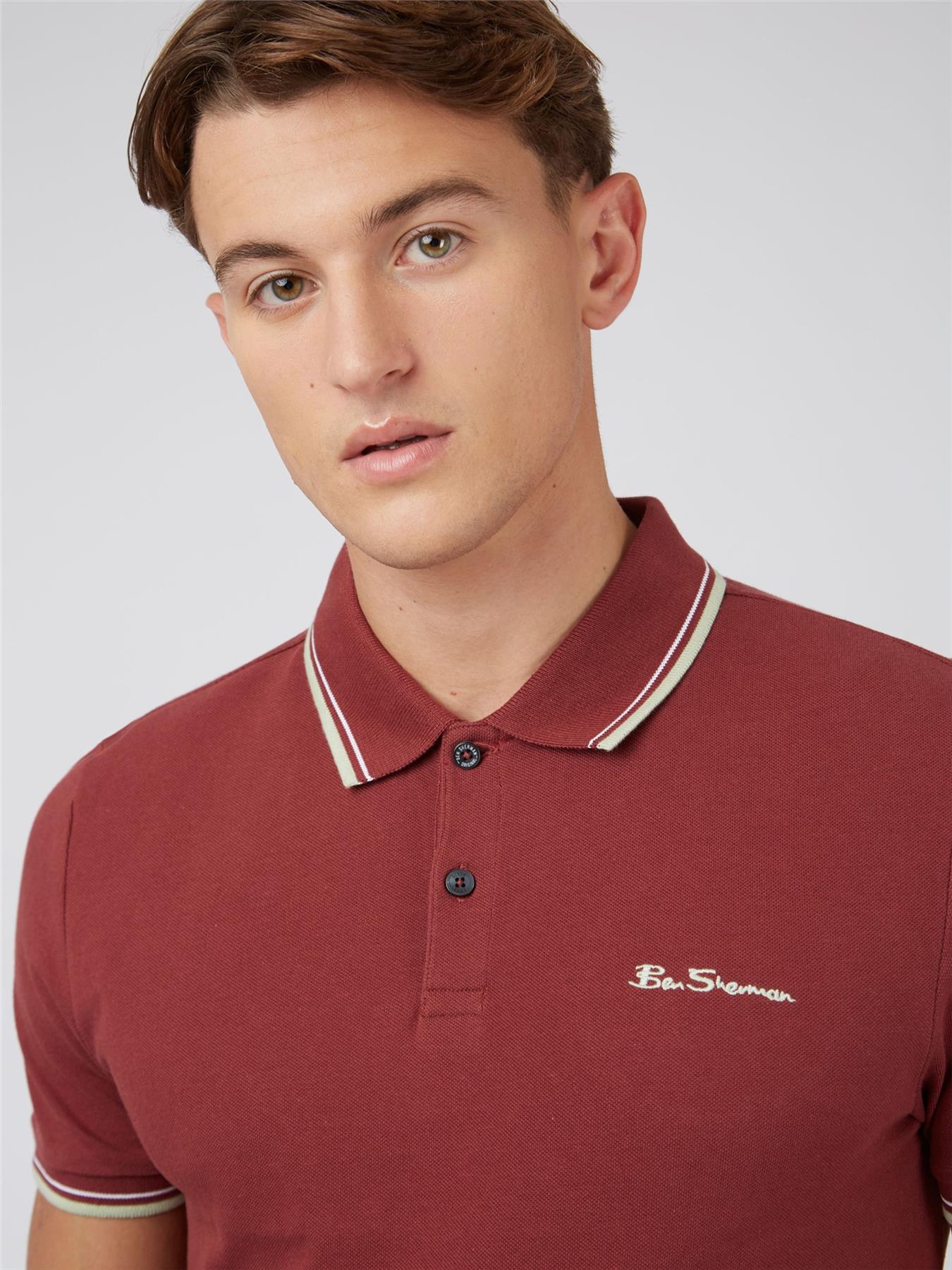 Ben Sherman Men's Signature Polo (59310) 2XL to 5XL, 8 Colours | Premi - QHA UK