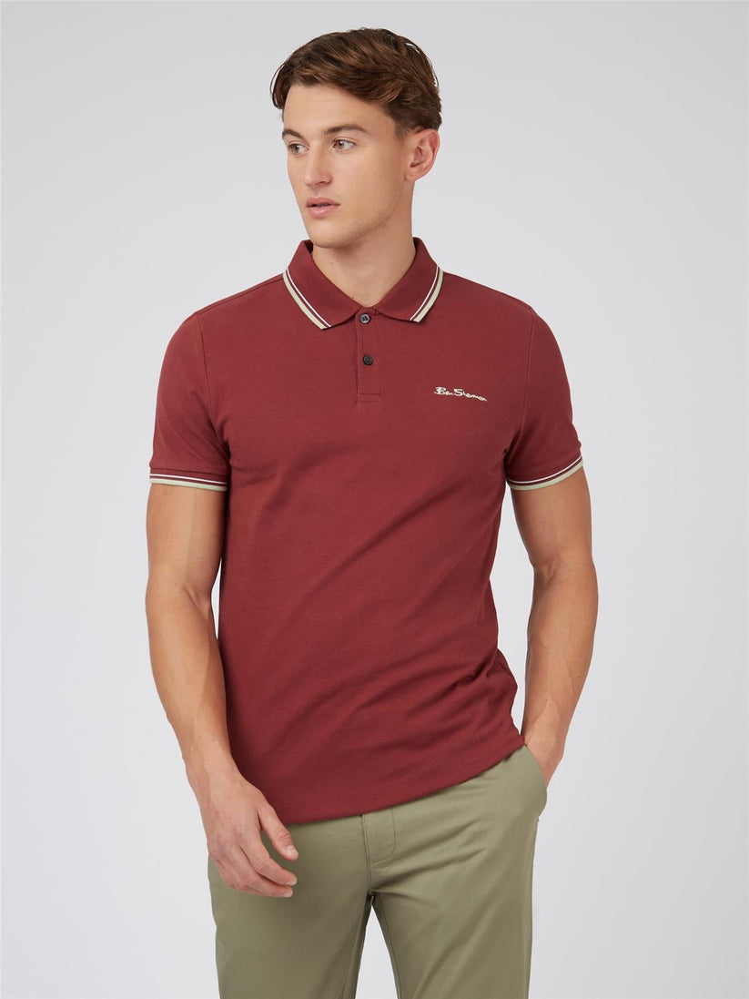 Ben Sherman Men's Signature Polo (59310) 2XL to 5XL, 8 Colours | Premi - QHA UK