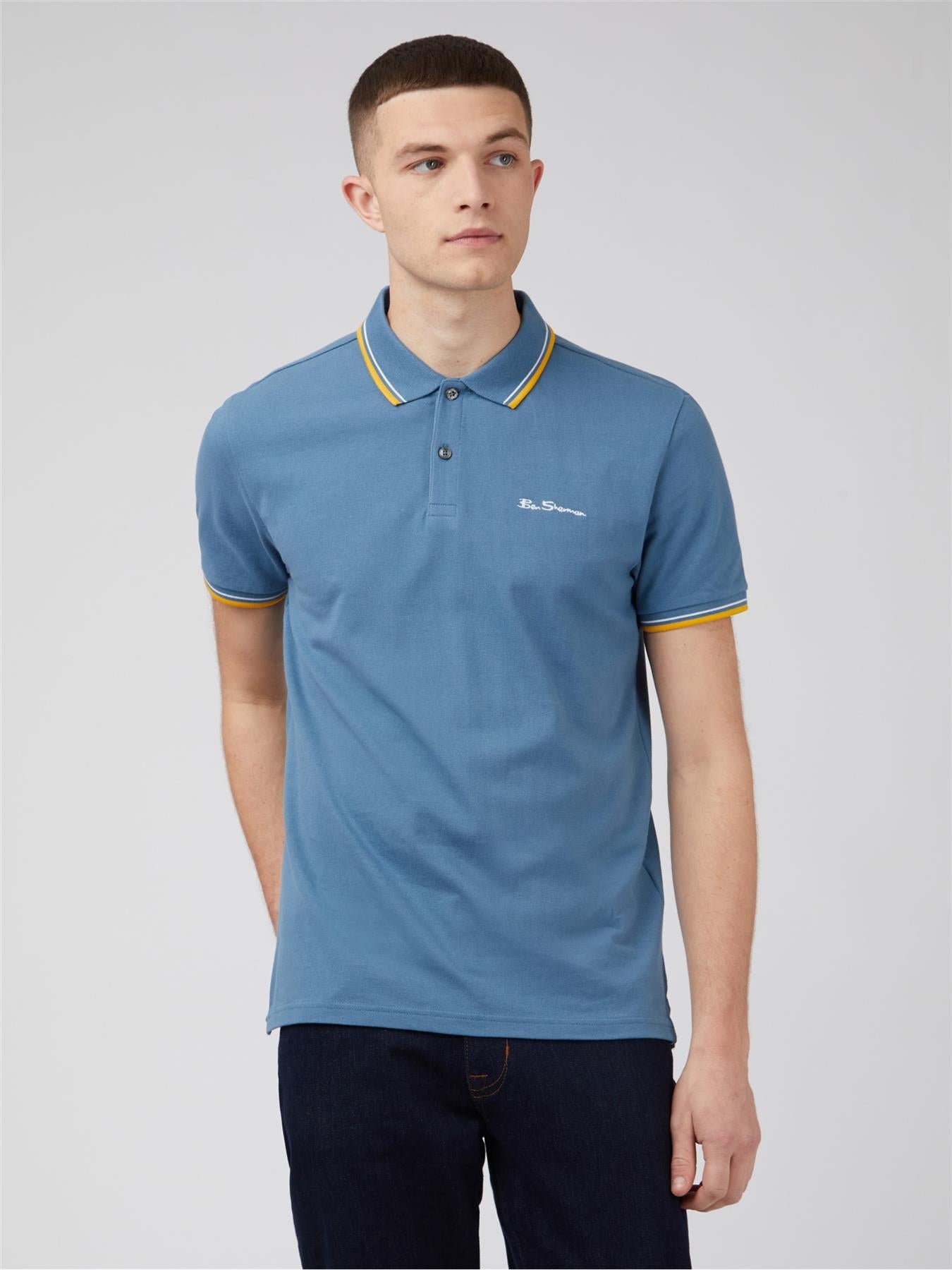 Ben Sherman Men's Signature Polo (59310) 2XL to 5XL, 8 Colours | Premi - QHA UK