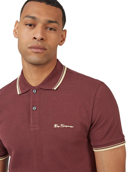Ben Sherman Men's Signature Polo (59310) 2XL to 5XL, 8 Colours | Premi - QHA UK