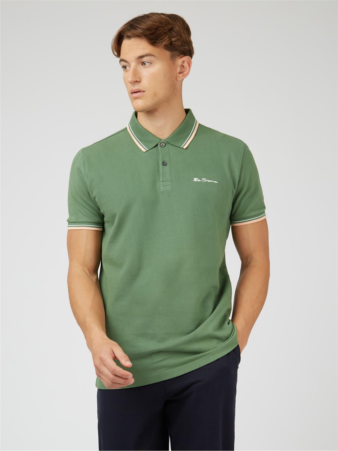 Ben Sherman Men's Signature Polo (59310) 2XL to 5XL, 8 Colours | Premi - QHA UK
