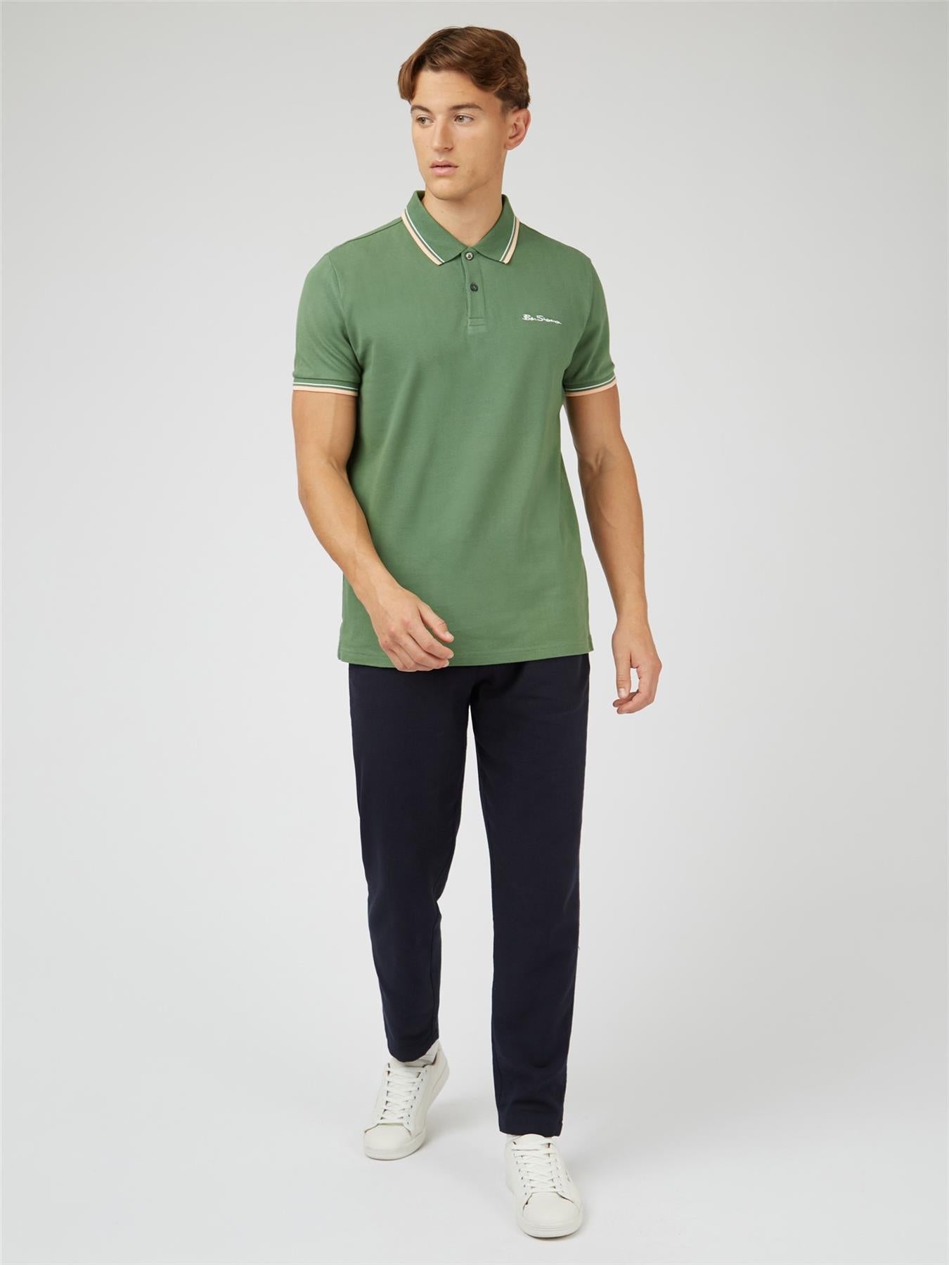 Ben Sherman Men's Signature Polo (59310) 2XL to 5XL, 8 Colours | Premi - QHA UK