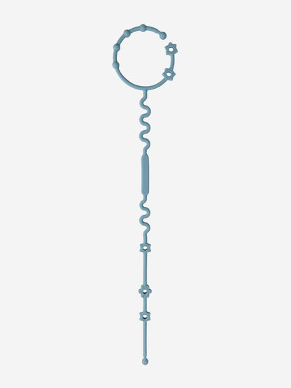 Bloom Bambini Adjustable Teether and Pacifier Clip in Blue - QHA UK