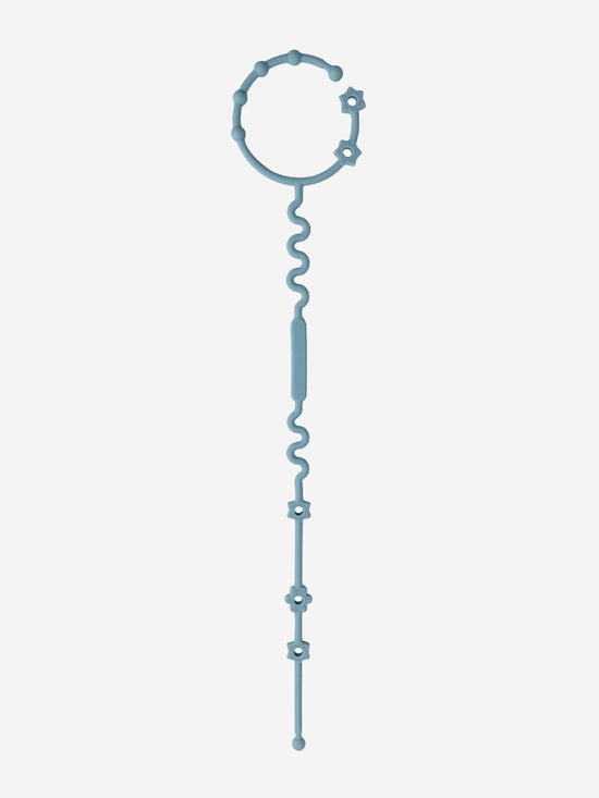 Bloom Bambini Adjustable Teether and Pacifier Clip in Blue - QHA UK