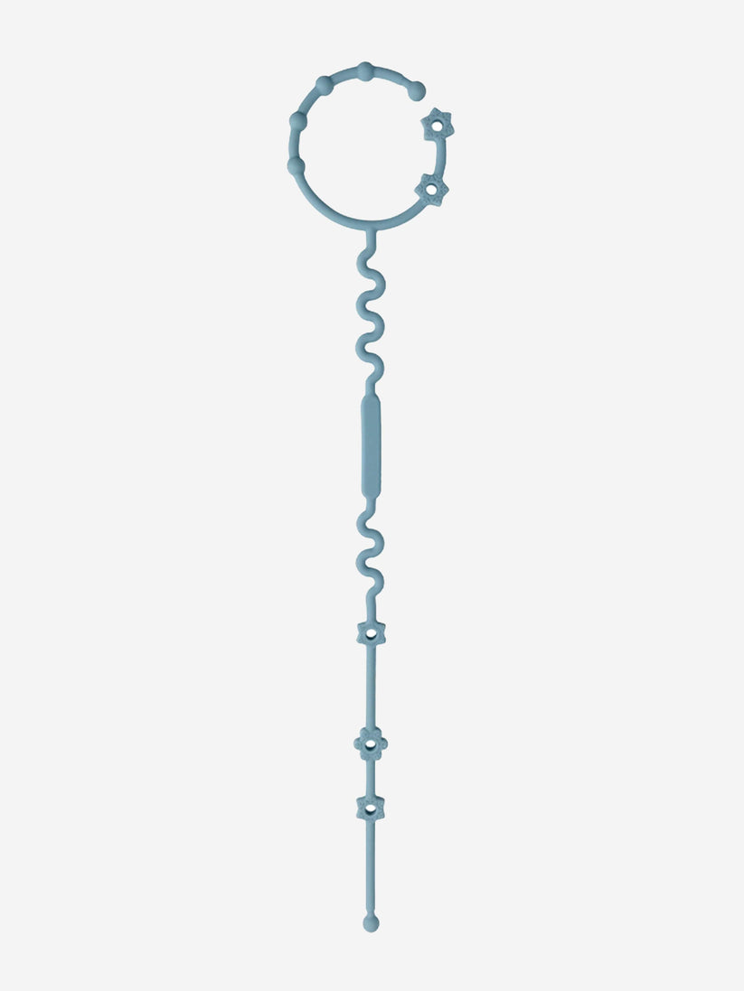 Bloom Bambini Adjustable Teether and Pacifier Clip in Blue - QHA UK