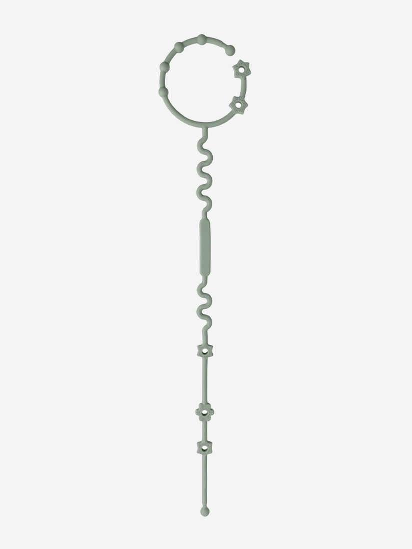 Bloom Bambini Adjustable Teether and Pacifier Clip in Green - QHA UK