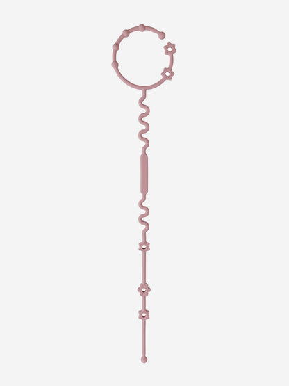 Bloom Bambini Adjustable Teether and Pacifier Clip in Purple - QHA UK