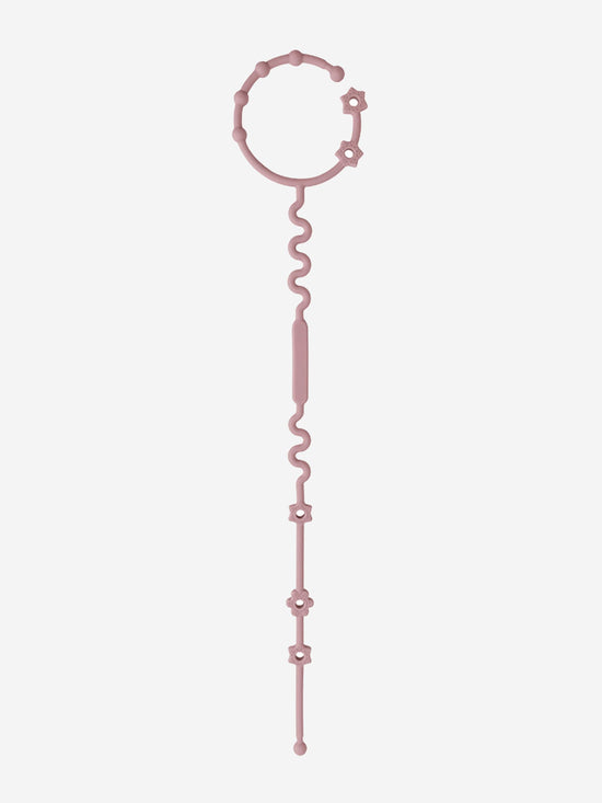 Bloom Bambini Adjustable Teether and Pacifier Clip in Purple - QHA UK