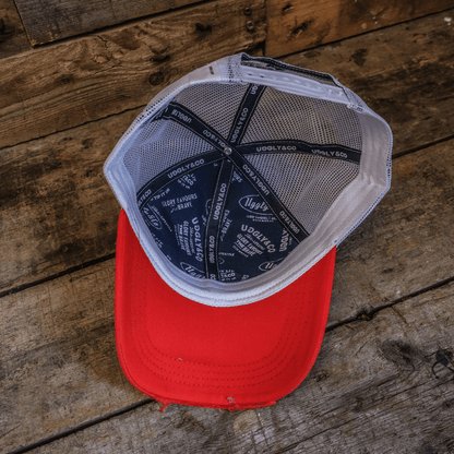 Blue & Red Diamond Cap - QHA UK